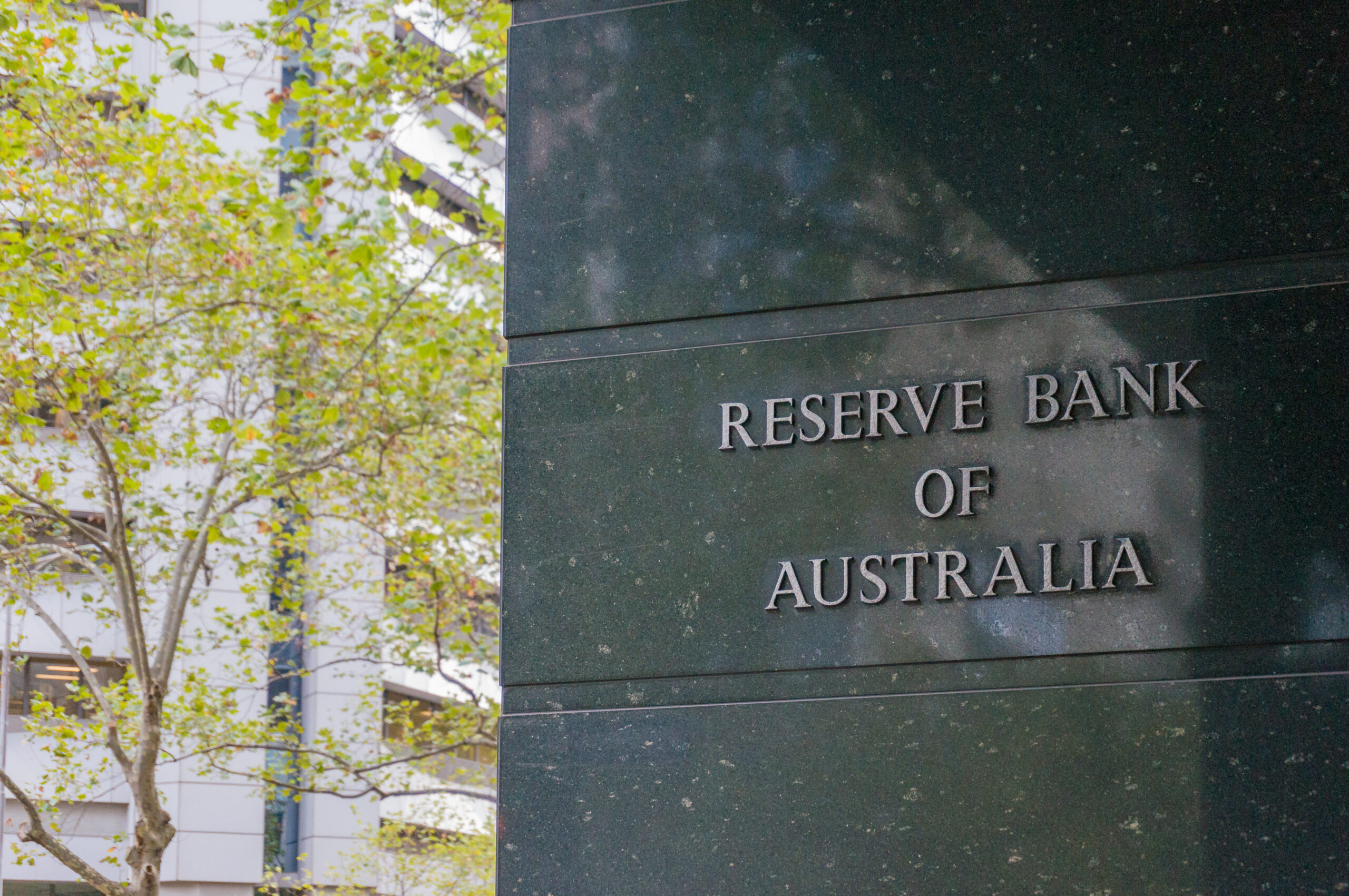 Melbourne, Australia - April 6, 2017: Reserve bank of Australia building in Melbourne CBD, Australia